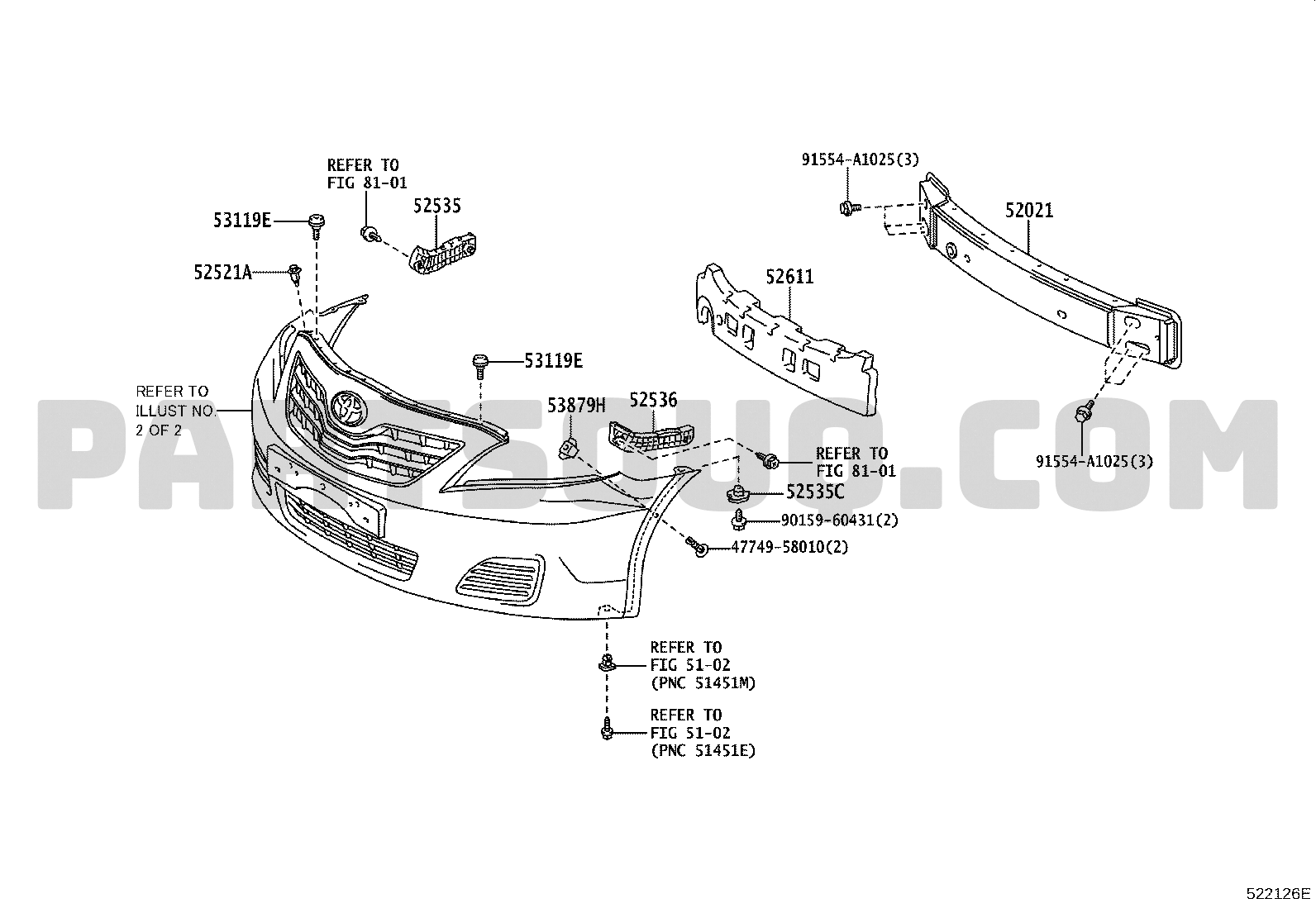 Toyota clearance camry parts