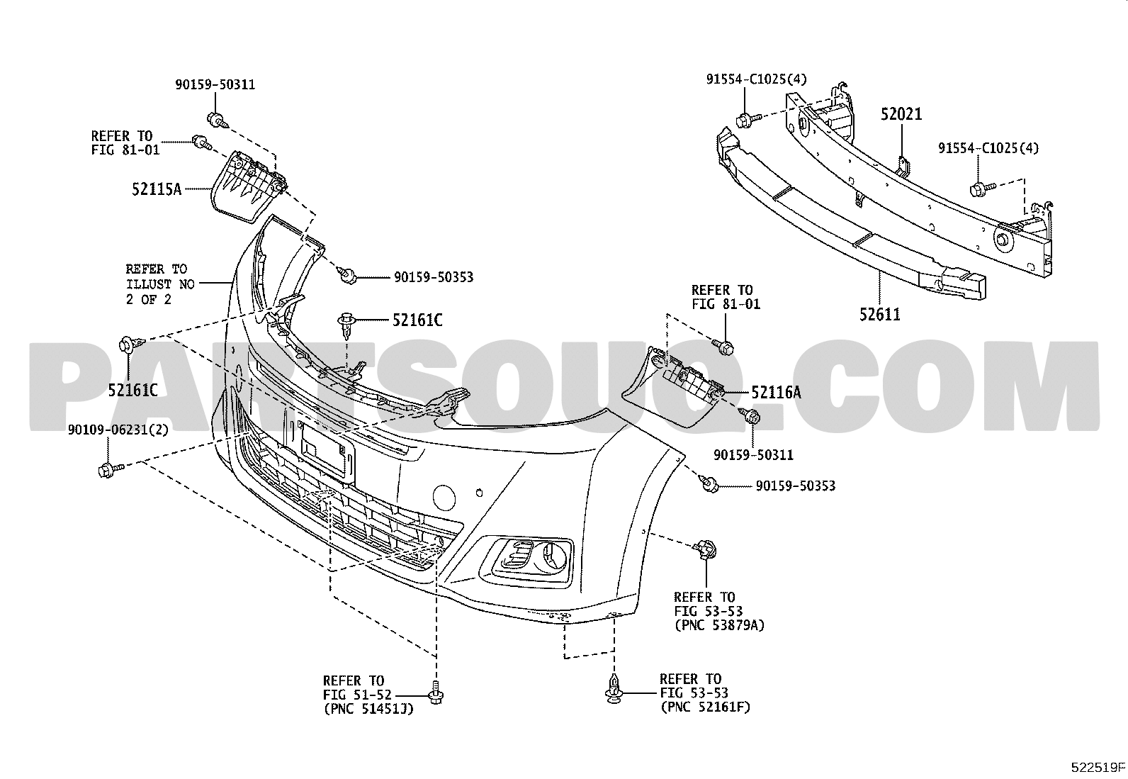 COVER, ENGINE UNDER, NO.2 5144242080, Toyota Parts