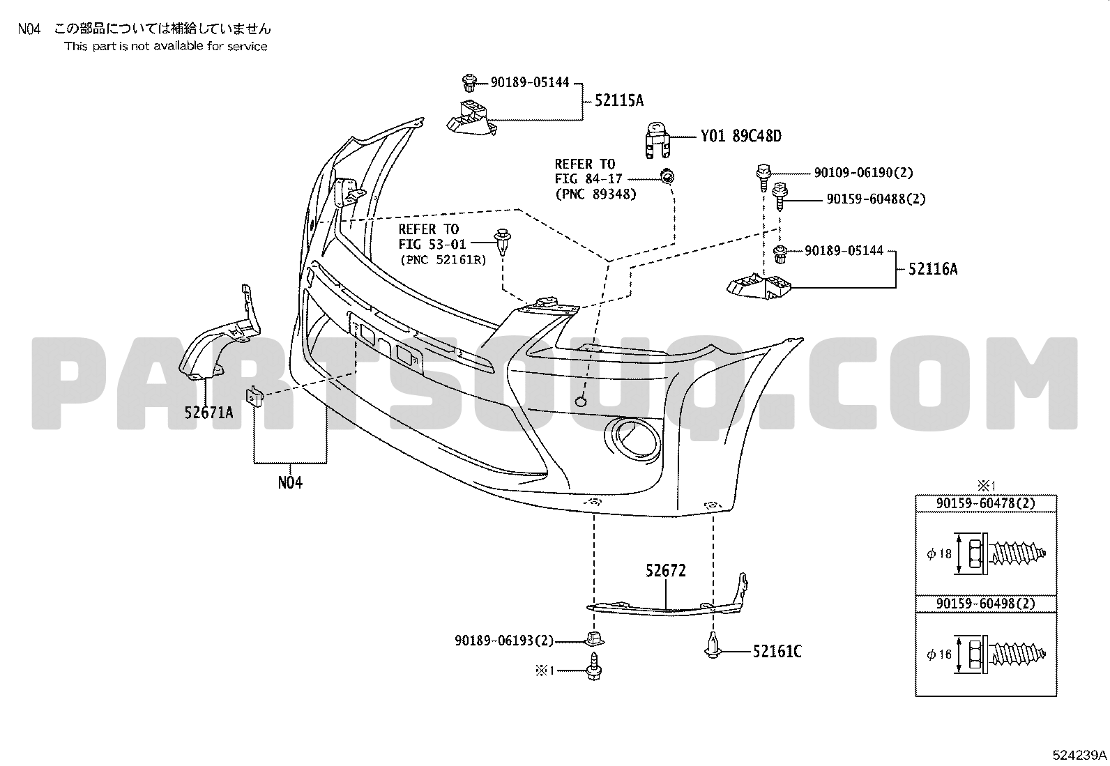 Body/Interior | Toyota MARK X ZIO ANA15-AWXNK ANA1#,GGA10 | Parts 