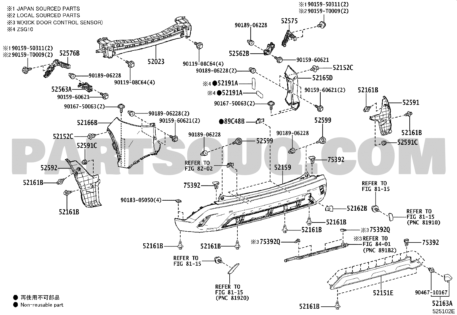 【超特価】 Toyota | Body/Interior COROLLA MXGA10 ZVG10L-EHXMBR CROSS タモ