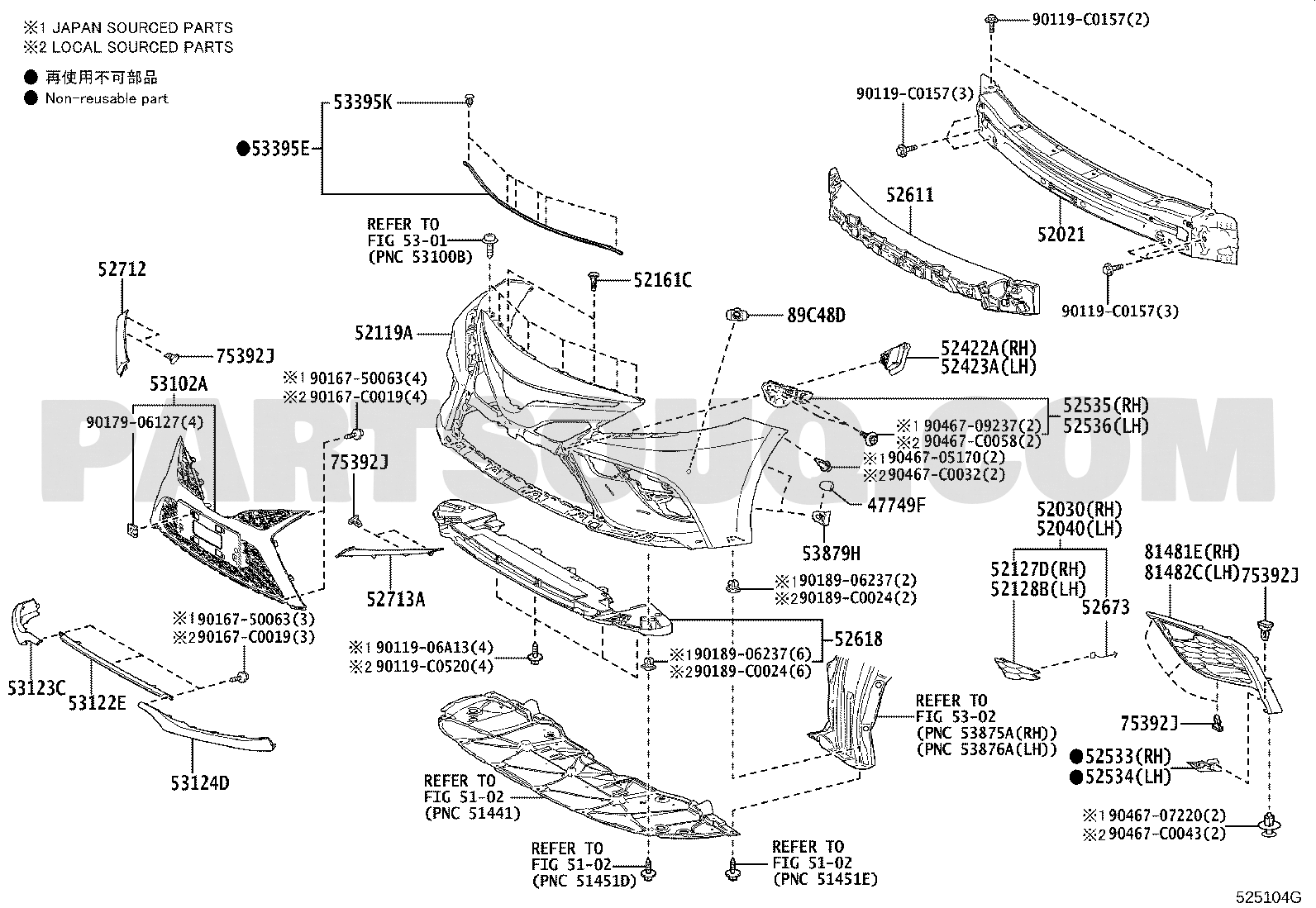 Body/Interior | Toyota CAMRY/HYBRID AXVH71L-JEXSBC ASV71,AXVA70 