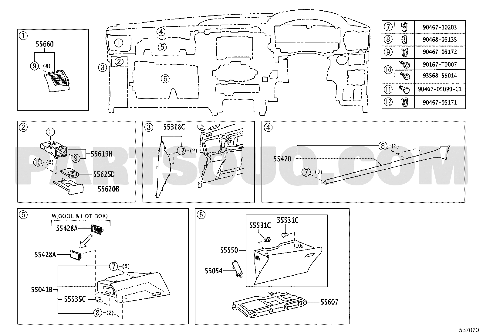 Body/Interior | Toyota HILUX GUN125R-DNFMXW GUN12#,135 | Parts 