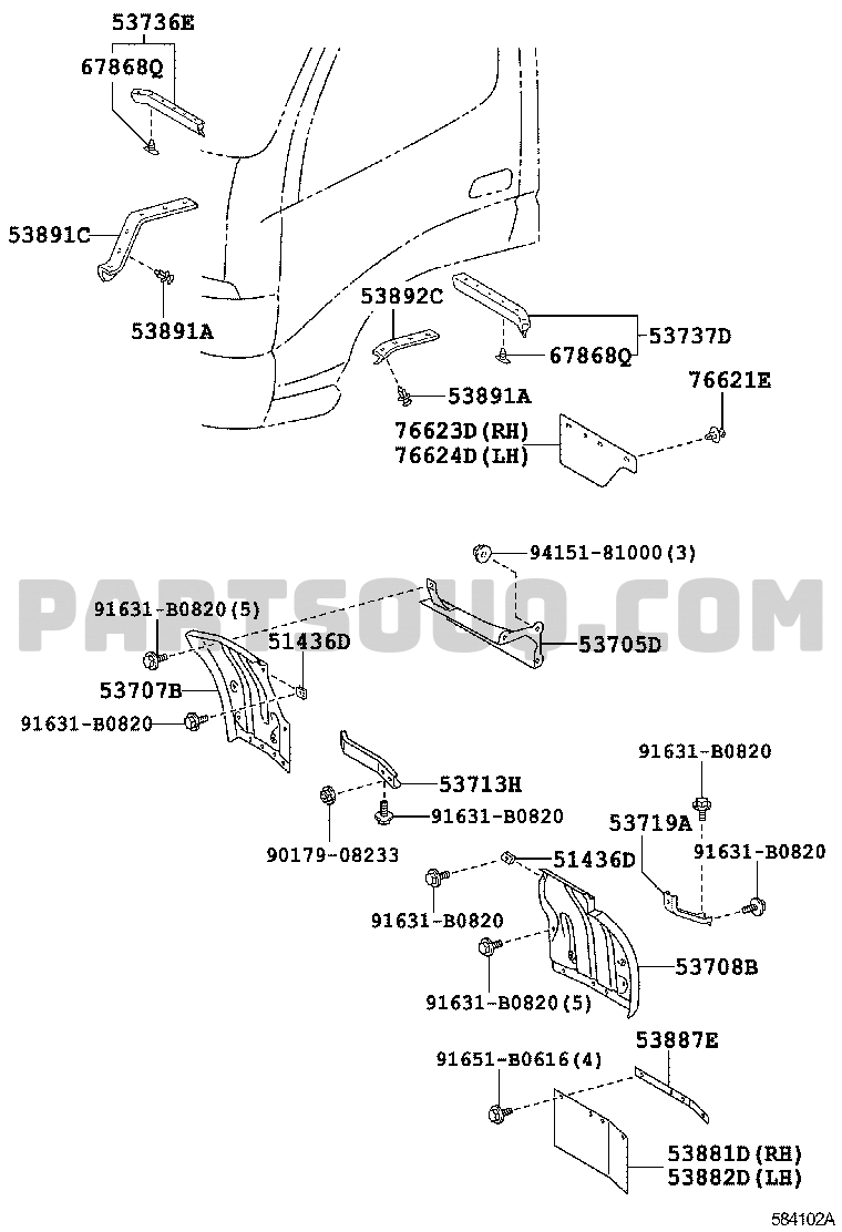 Yue712ページ Body/Interior | Toyota DYNA WU710L-TKMQJV3 WU700,710,720