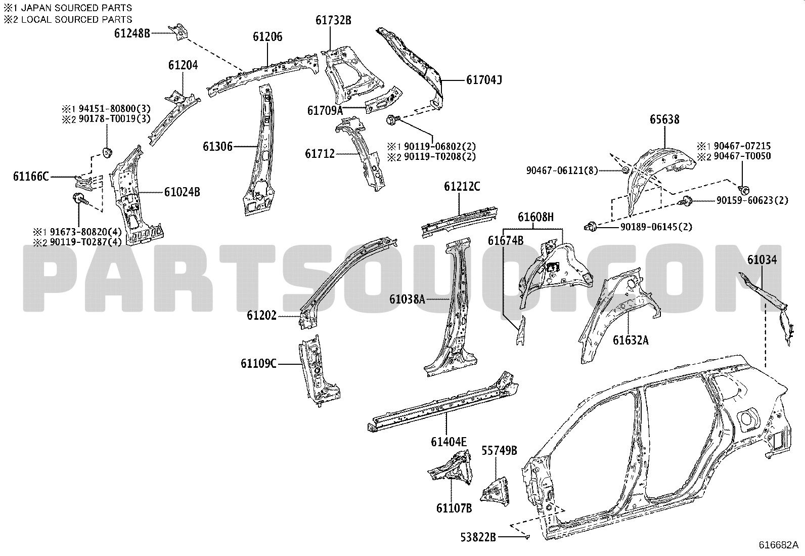 Body/Interior | Toyota COROLLA CROSS MXGA10L-GHXGHH MXGA10,ZSG10 