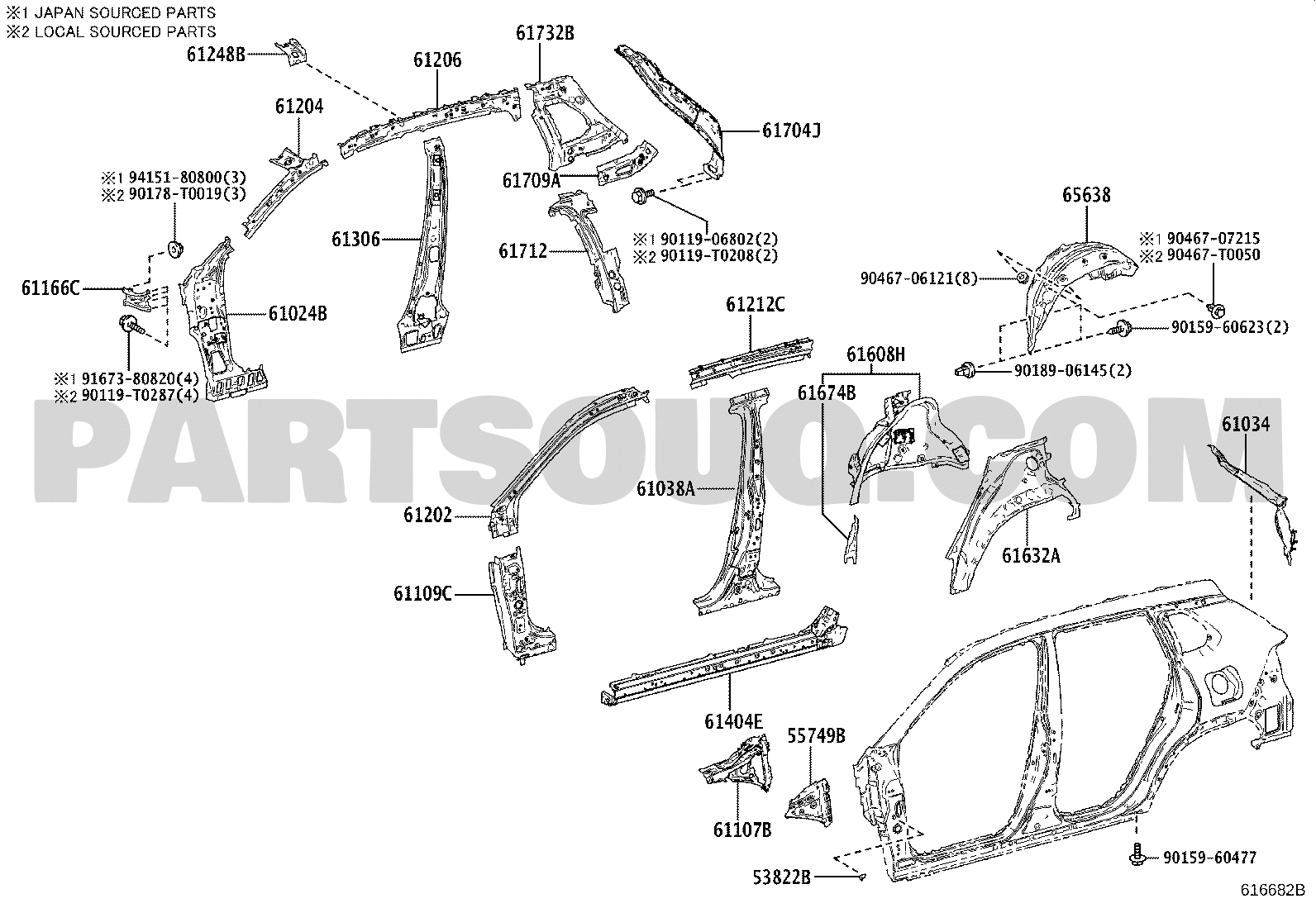 Genuine Crankshaft Rear Seal ASSY SsangYong STAVIC Turismo
