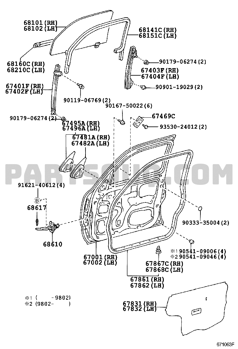 Toyota hilux hotsell door panels