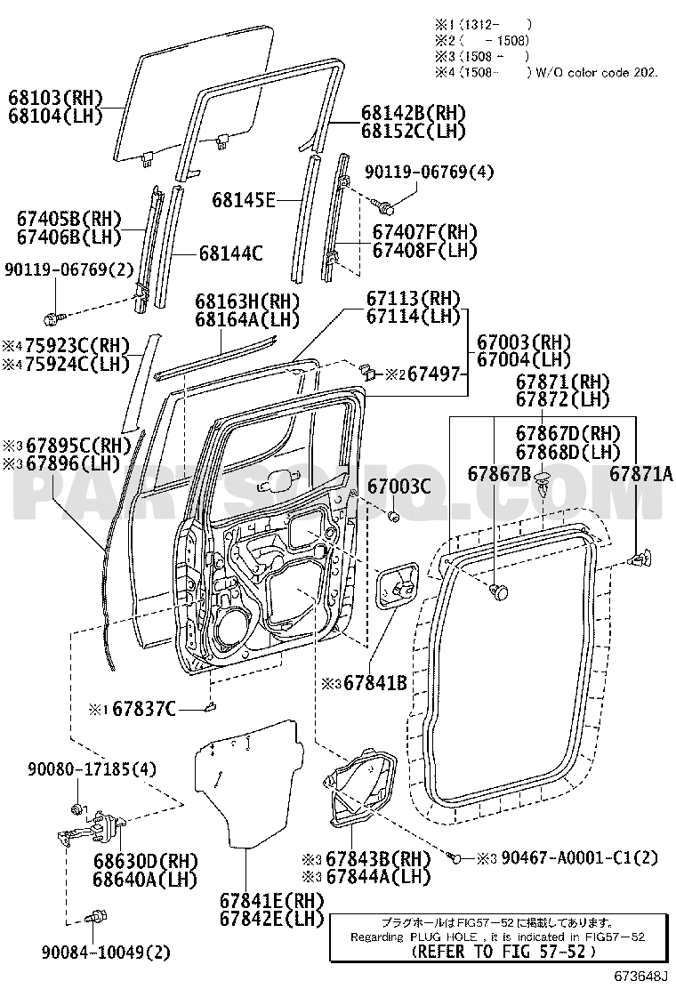 Toyota tacoma store door parts