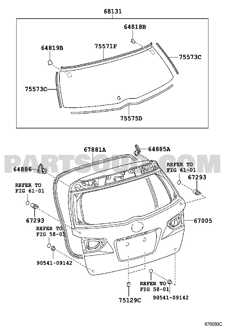 Toyota wish sales parts and accessories