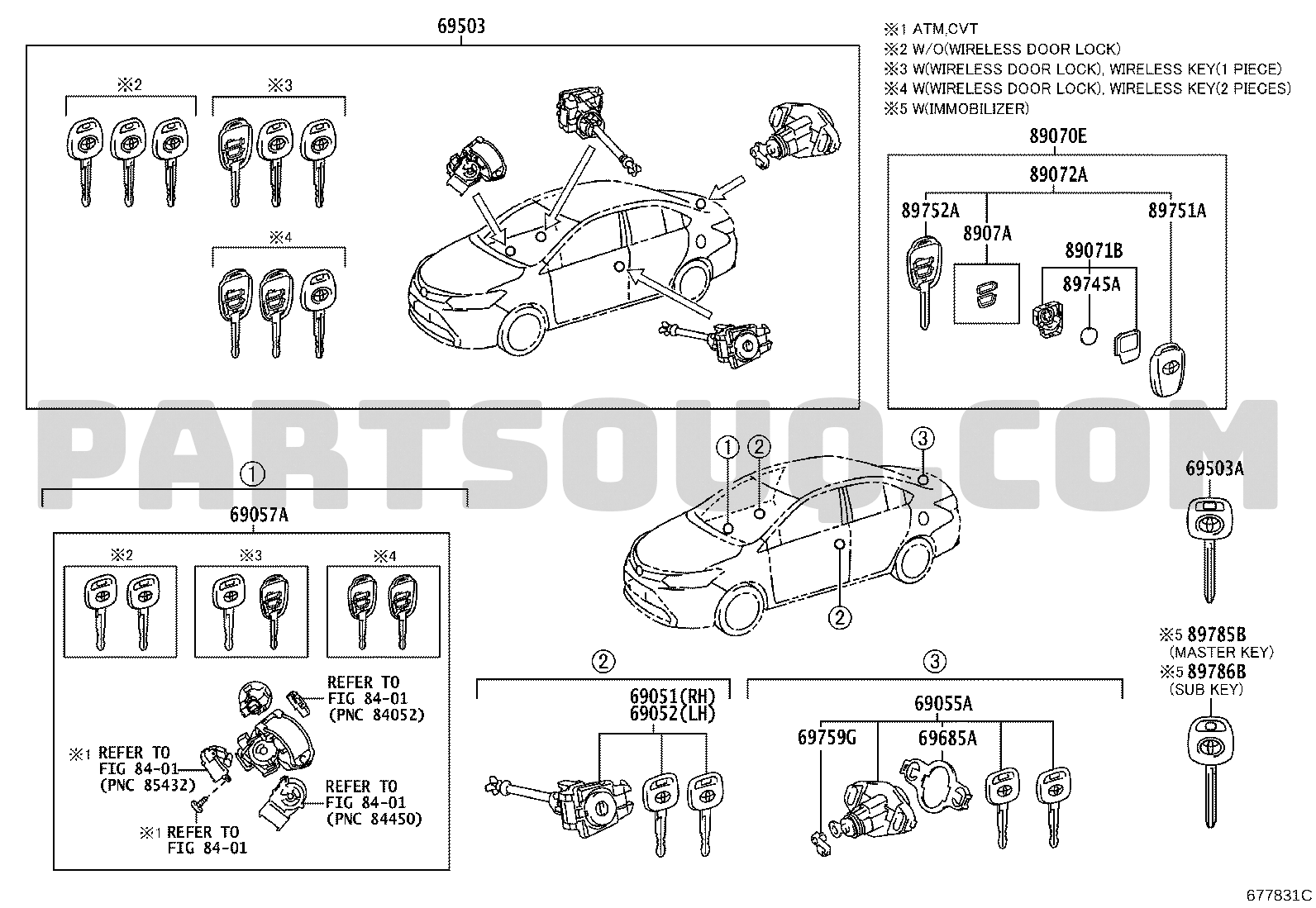 Toyota Genuine CR1620 Battery 89745-0D040