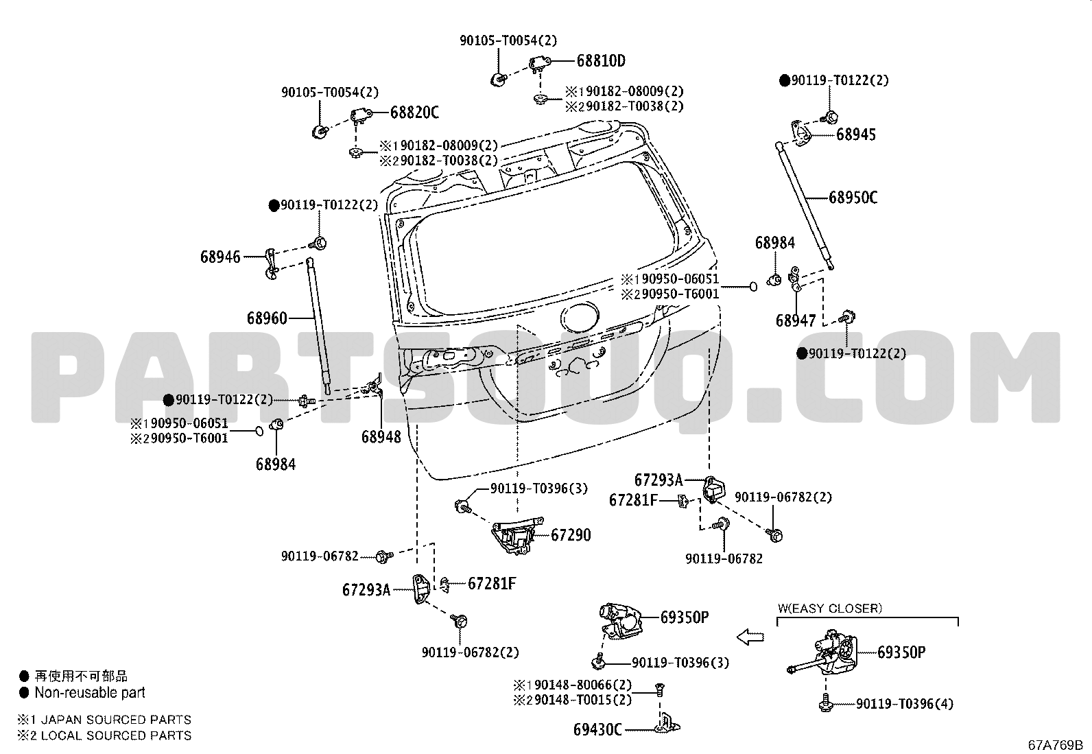 Body/Interior | Toyota FORTUNER GUN165R-SNTLXN GGN155,GUN1 