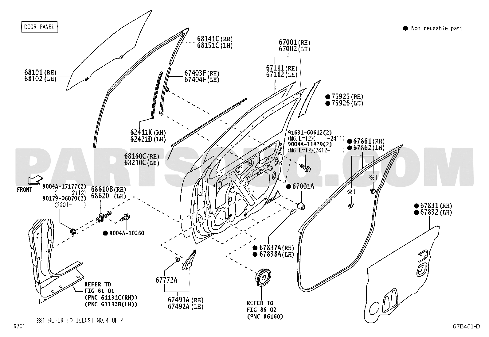 Body/Interior | Toyota RAIZE A251LA-GBXF A250,A251 | Parts