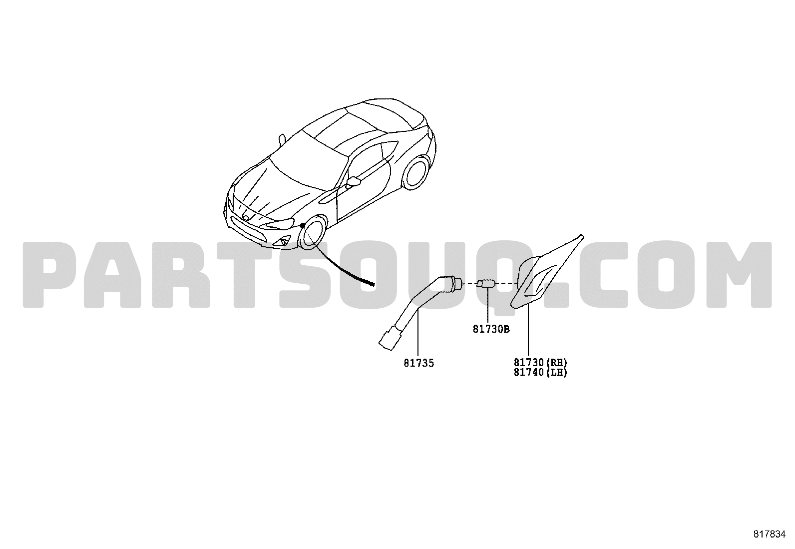 ⚠️専用ページ⚠️TOYOTA 86 ZN6 純正パーツ トヨタ86/SCION/ZN6サイオンFR-S純正サイドマーカーUSフロント