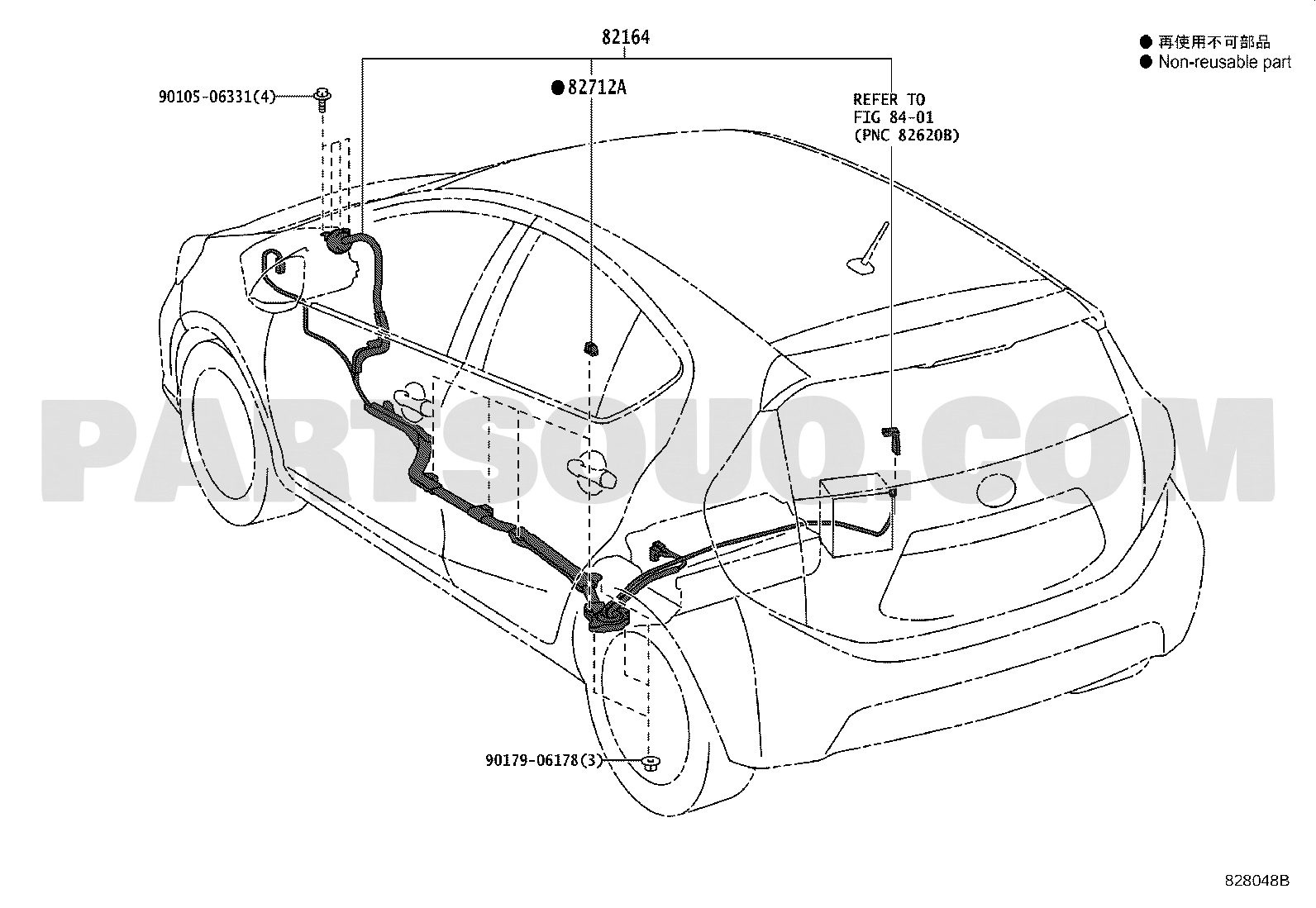 WIRING & CLAMP | Toyota AQUA NHP10-AHXCB NHP10 | Parts Catalogs