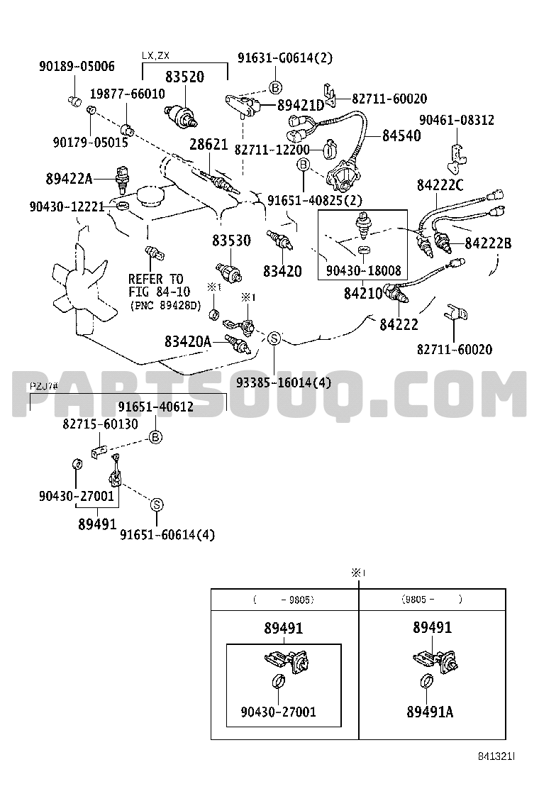 WIRING & CLAMP / toyota | part list｜JP-CarParts.com