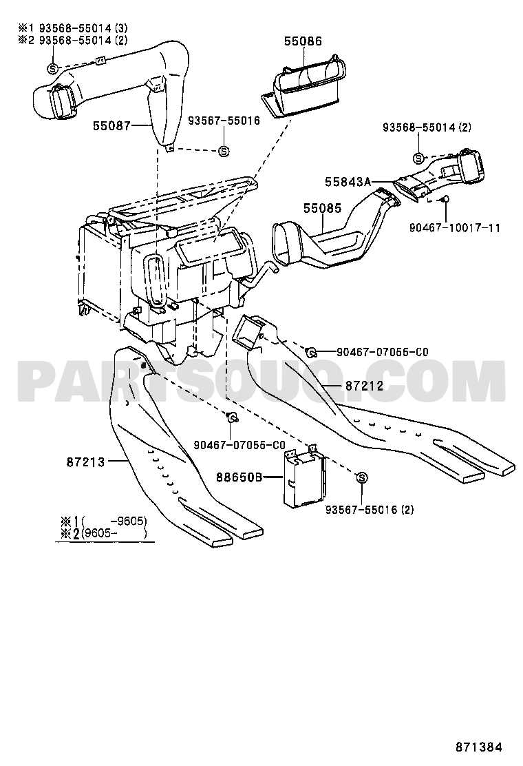 Motor/Combustible/Herramientas | Toyota CAMRY/VISTA SV41-AEPGK SV4