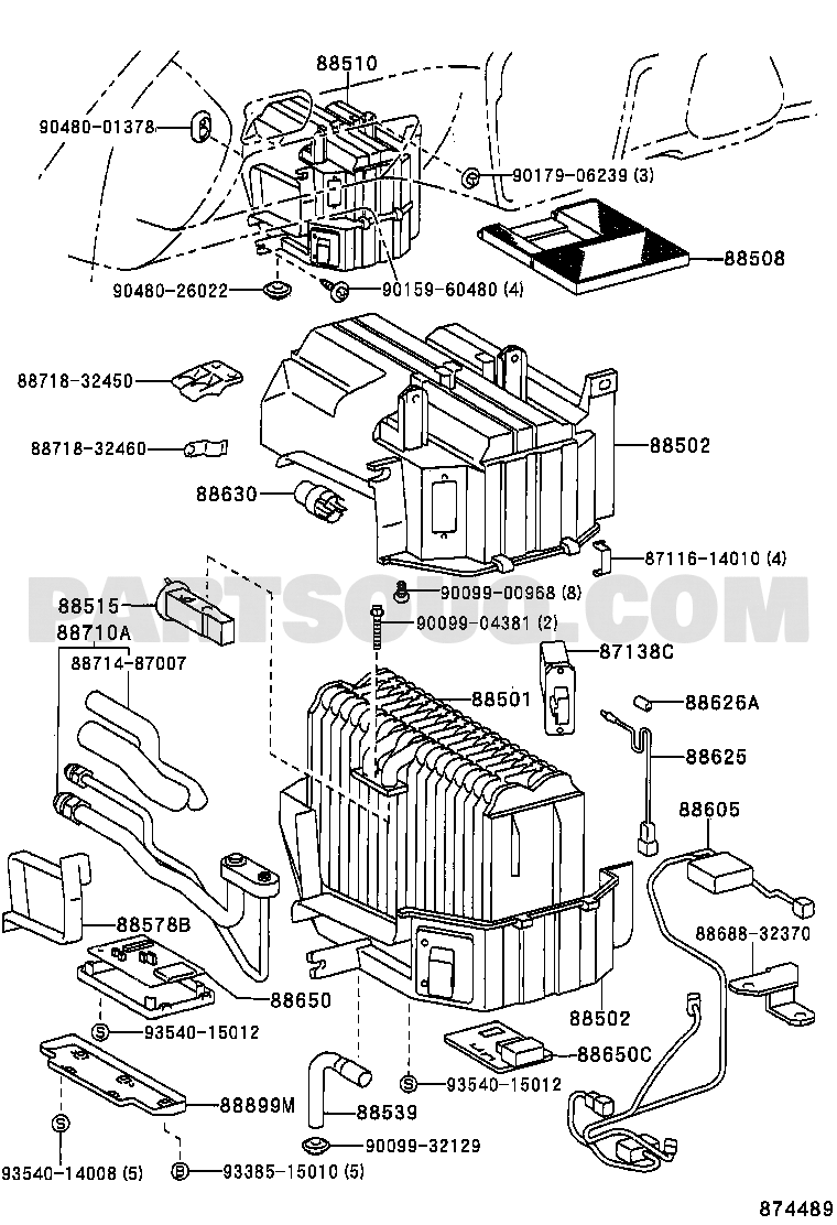 Electrical | Toyota CAMRY/VISTA SV30-BTMNK SV3#,VZV3#,CV30