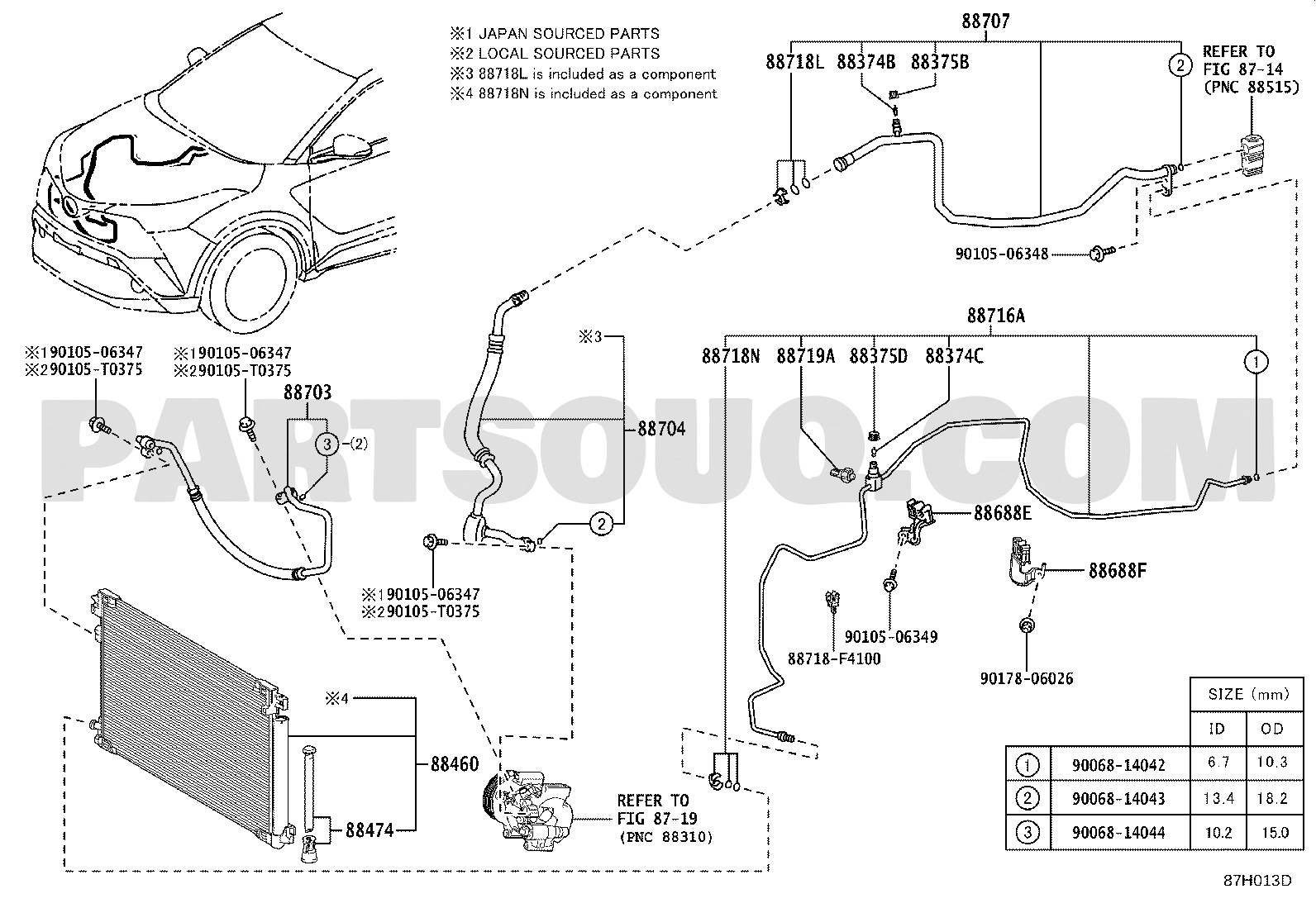 Electrical | Toyota C-HR ZGX11R-CHXNGT ZGX11,ZYX10 | Parts 