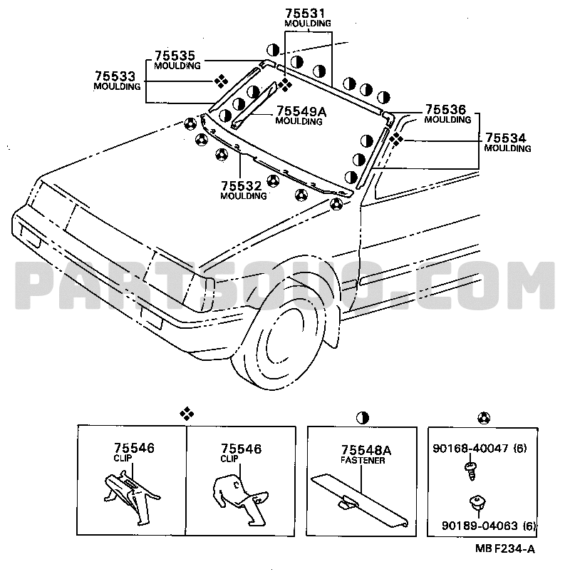 Body/Interior | Toyota COROLLA EE80-EEKNS AE8#,CE80,EE80