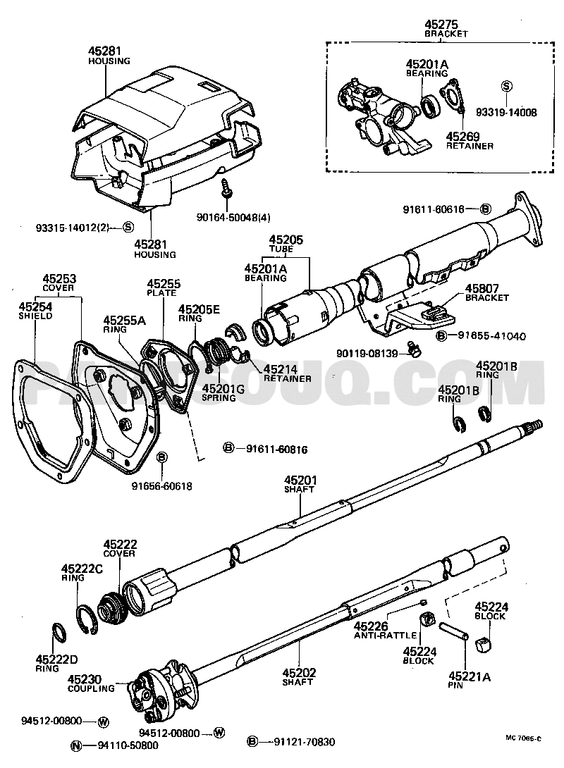 Power Train/Chassis | Toyota PICKUP LN40L-MDK RN3#,4#,LN40 | Parts 