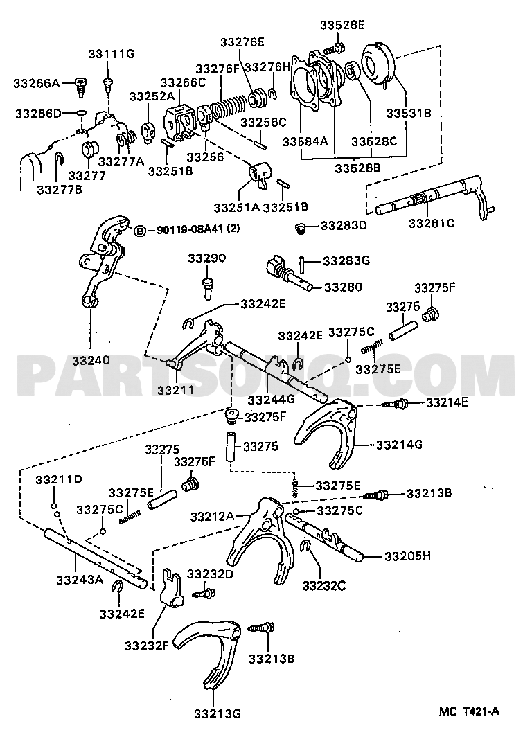 Power Train/Chassis Toyota SPRINTER AE110BEMNK AE11,CE11,EE111
