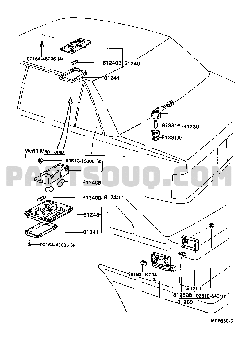 Electrical | Toyota CAMRY/VISTA CV10-UEPNX SV1#,CV1# | Parts
