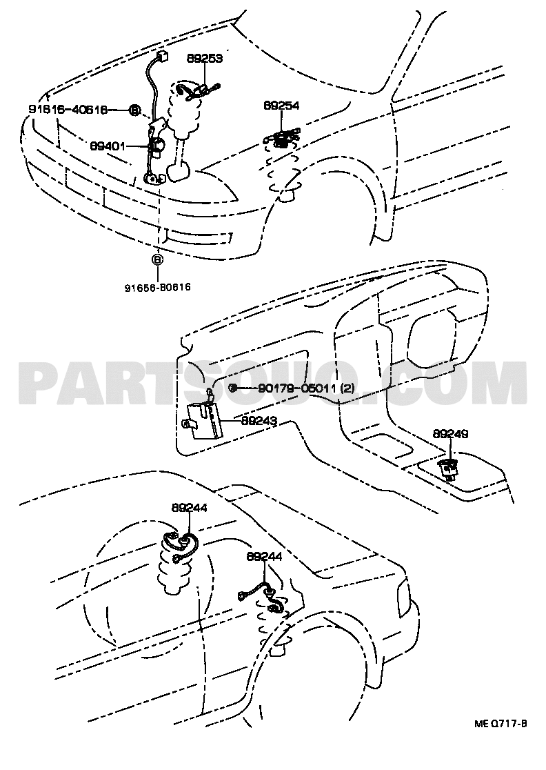 ELECTRONIC MODULATED SUSPENSION | Toyota CAMRY/VISTA SV33-BTPGK