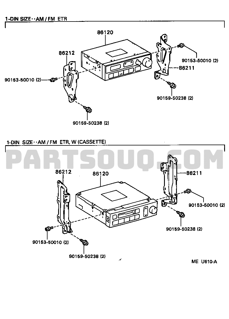 RADIO RECEIVER & AMPLIFIER & CONDENSER | Toyota CRESTA JZX93 ...