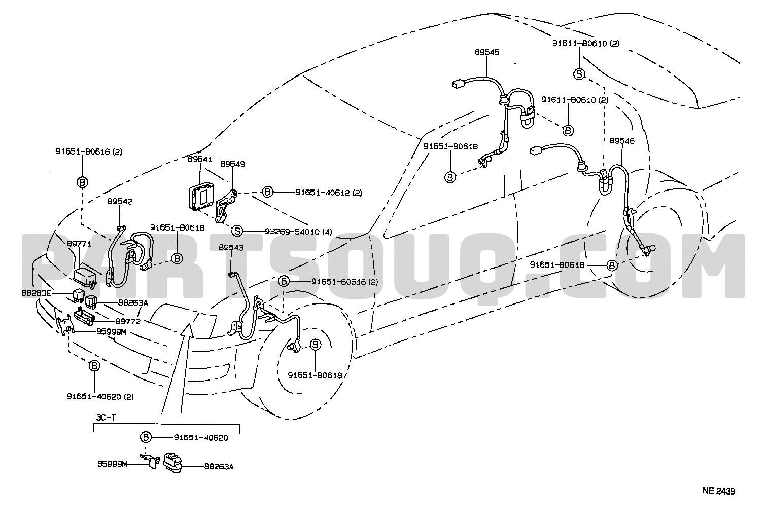 Electrical | Toyota CAMRY/VISTA SV40-BTPDK SV4#,CV4# | Parts 