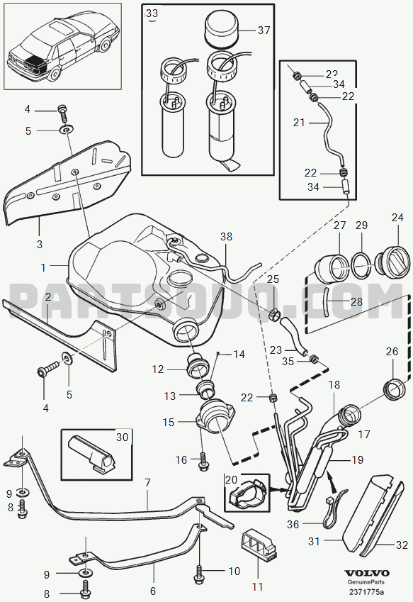 Volvo 850 best sale parts