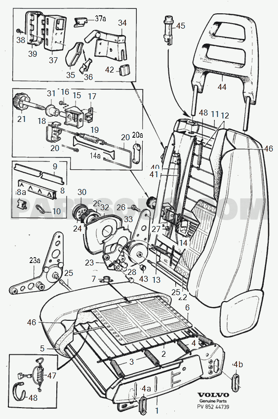 VOLVO 240 International Misc (INT) frontseat