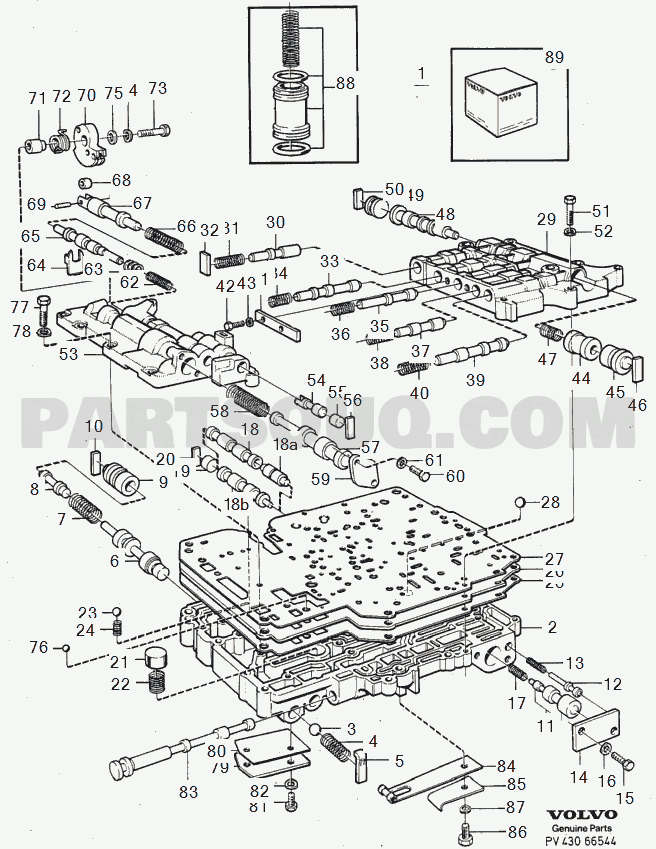 VOLVO 240 International Misc (INT) control system BW55