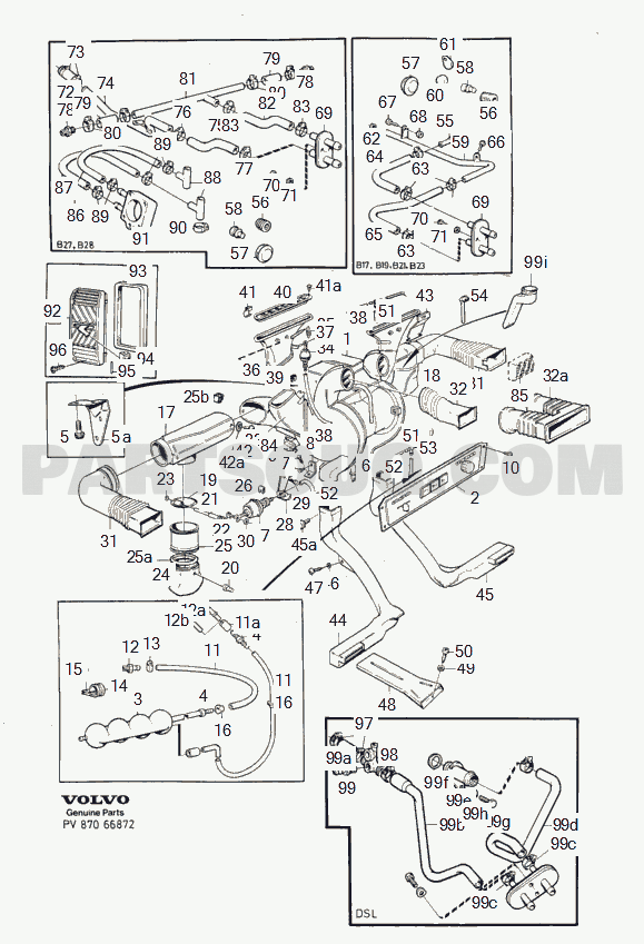 VOLVO 240 International Misc (INT) Heater