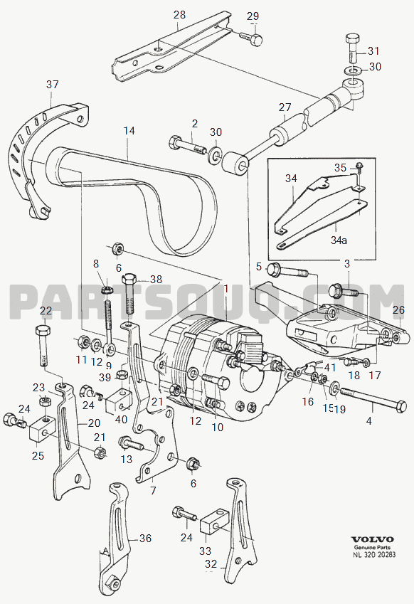 Volvo 440 shop parts