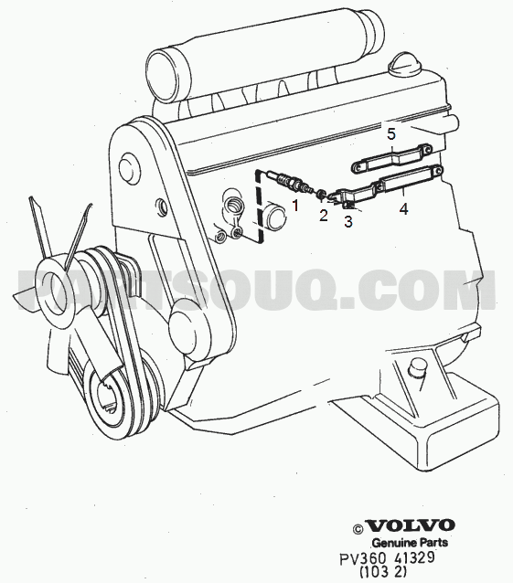 VOLVO 240 International Misc (INT) Glow plug D24