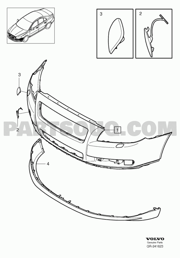 Volvo 2025 s80 parts