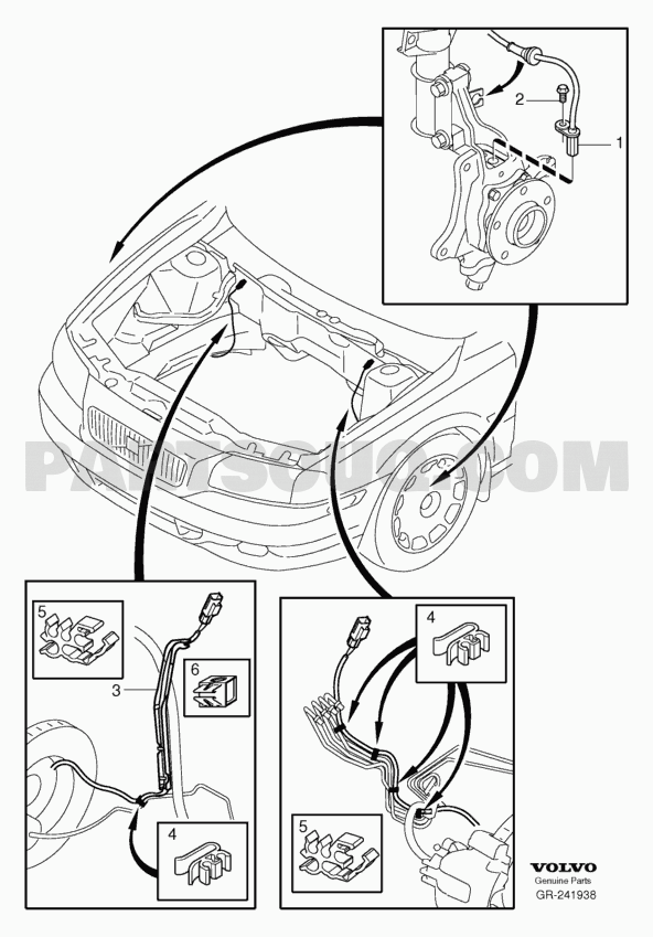 59 Brake control system | Volvo XC90 Volvo Cars North America (AME ...