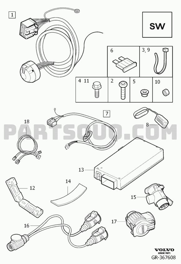 89 Miscellaneous | Volvo XC70 (08-) International Misc (INT