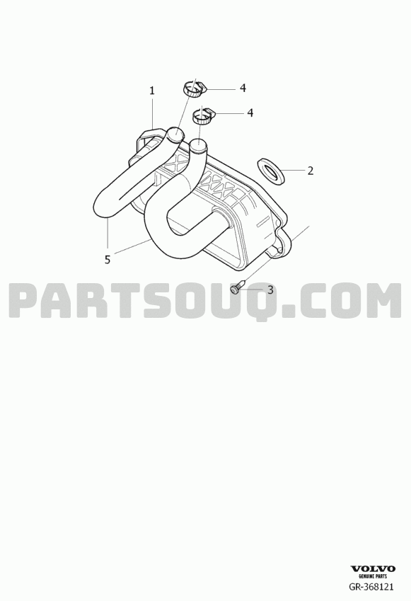 2 Engine with mountings and equipment Volvo S40 (04) International