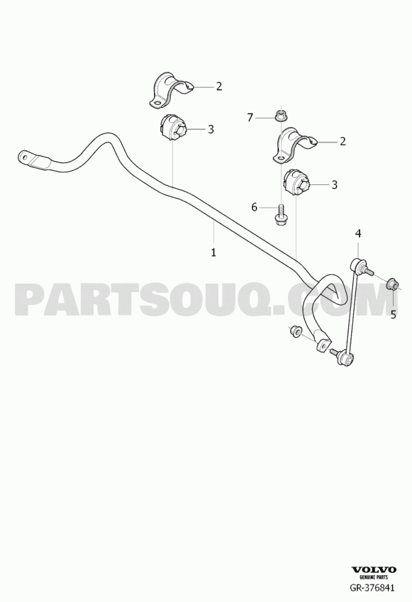 76 Shock absorbers, anti-roll and bar levelling | Volvo V40 Cross 