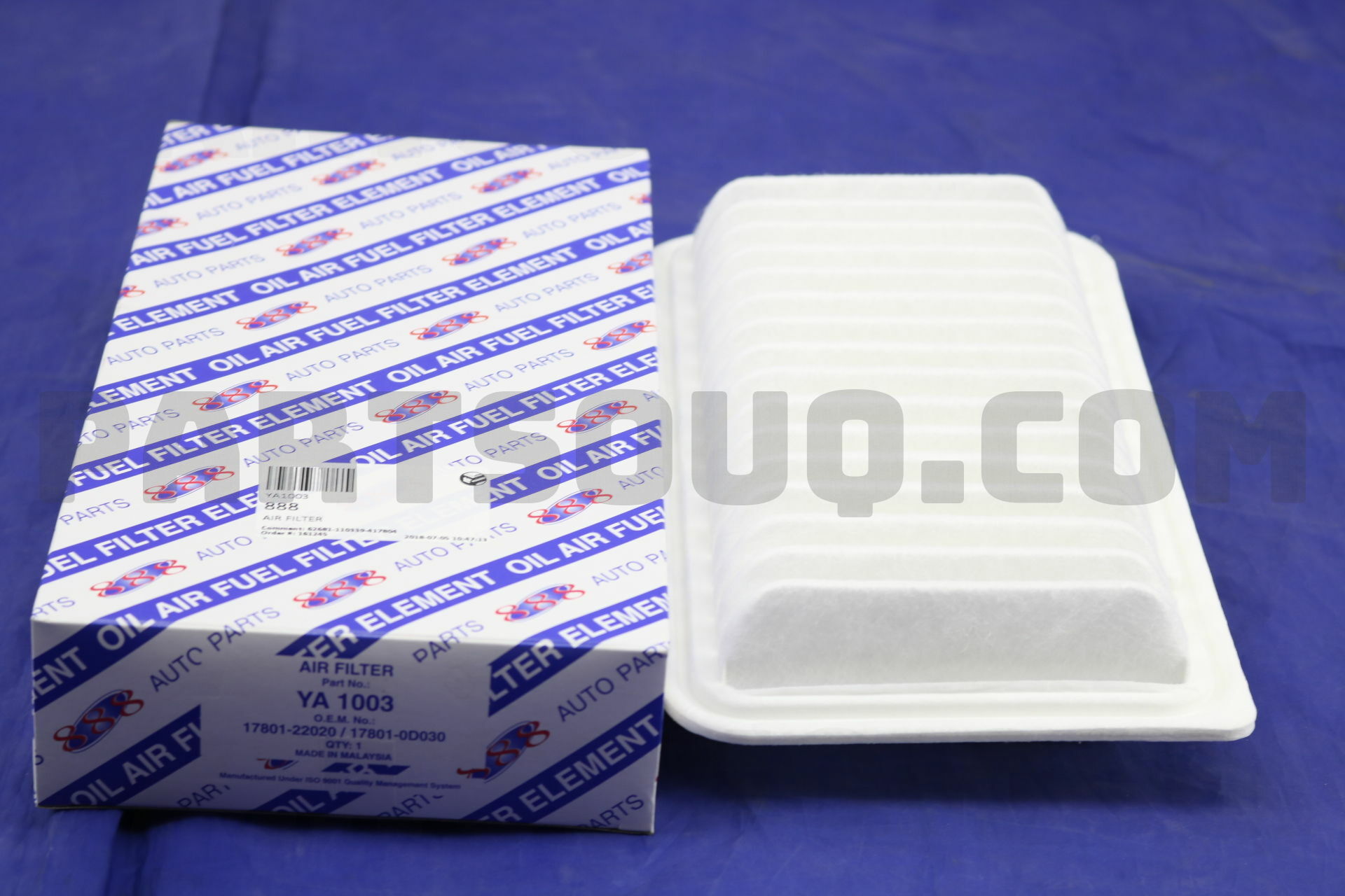 ELEMENT SUB-ASSY, AIR CLEANER FILTER 1780122020 | Toyota Parts | PartSouq