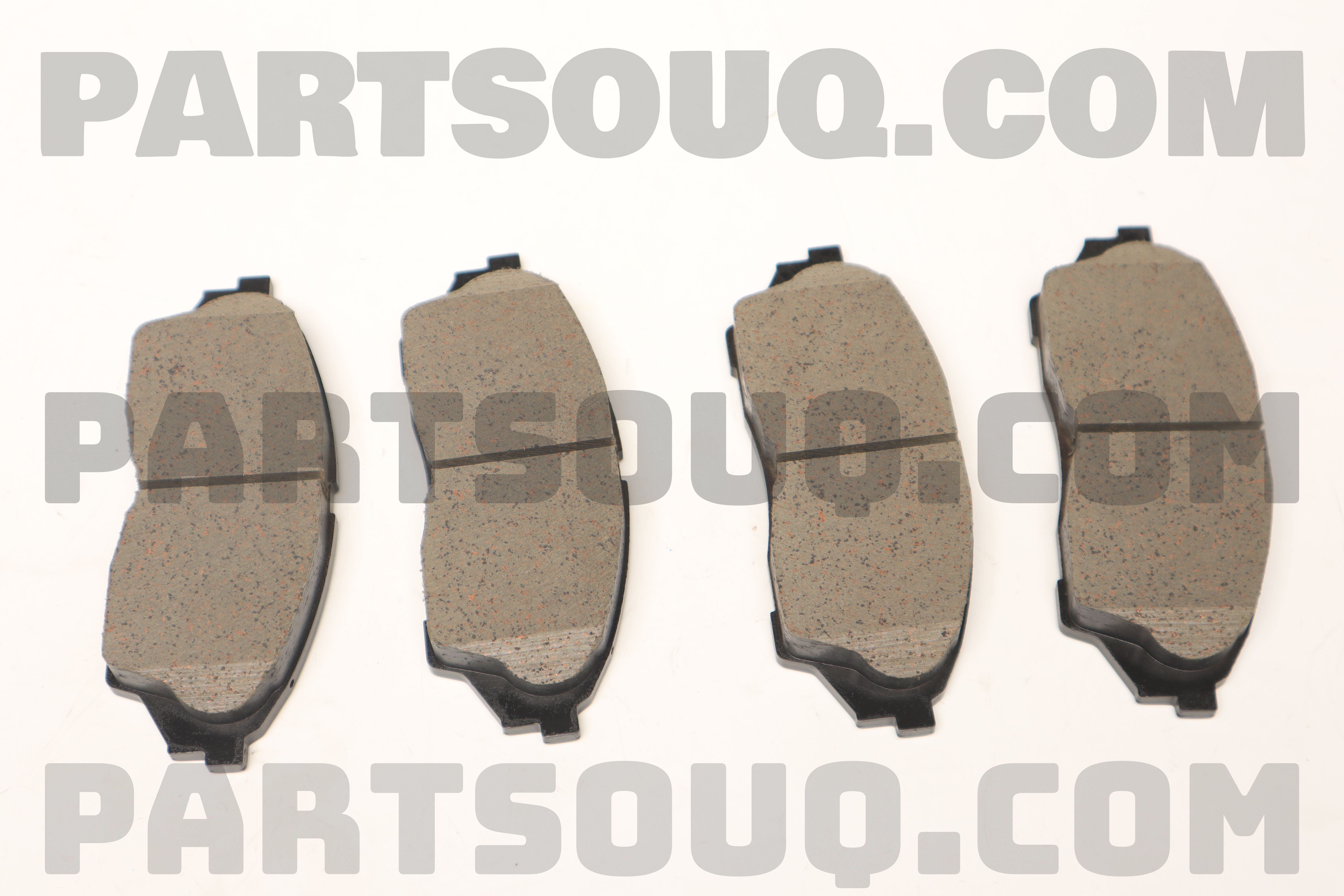 Grandtek DB1422 Front Disc Brake Pads – 4-Piece Set For Toyota (Noise-Free)