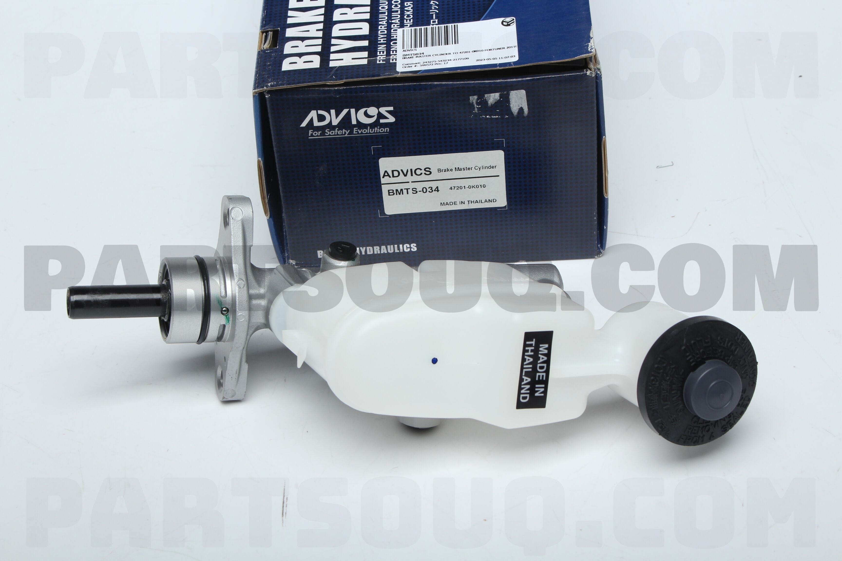 CYLINDER SUB-ASSY, BRAKE MASTER 4720160420 | Toyota Parts