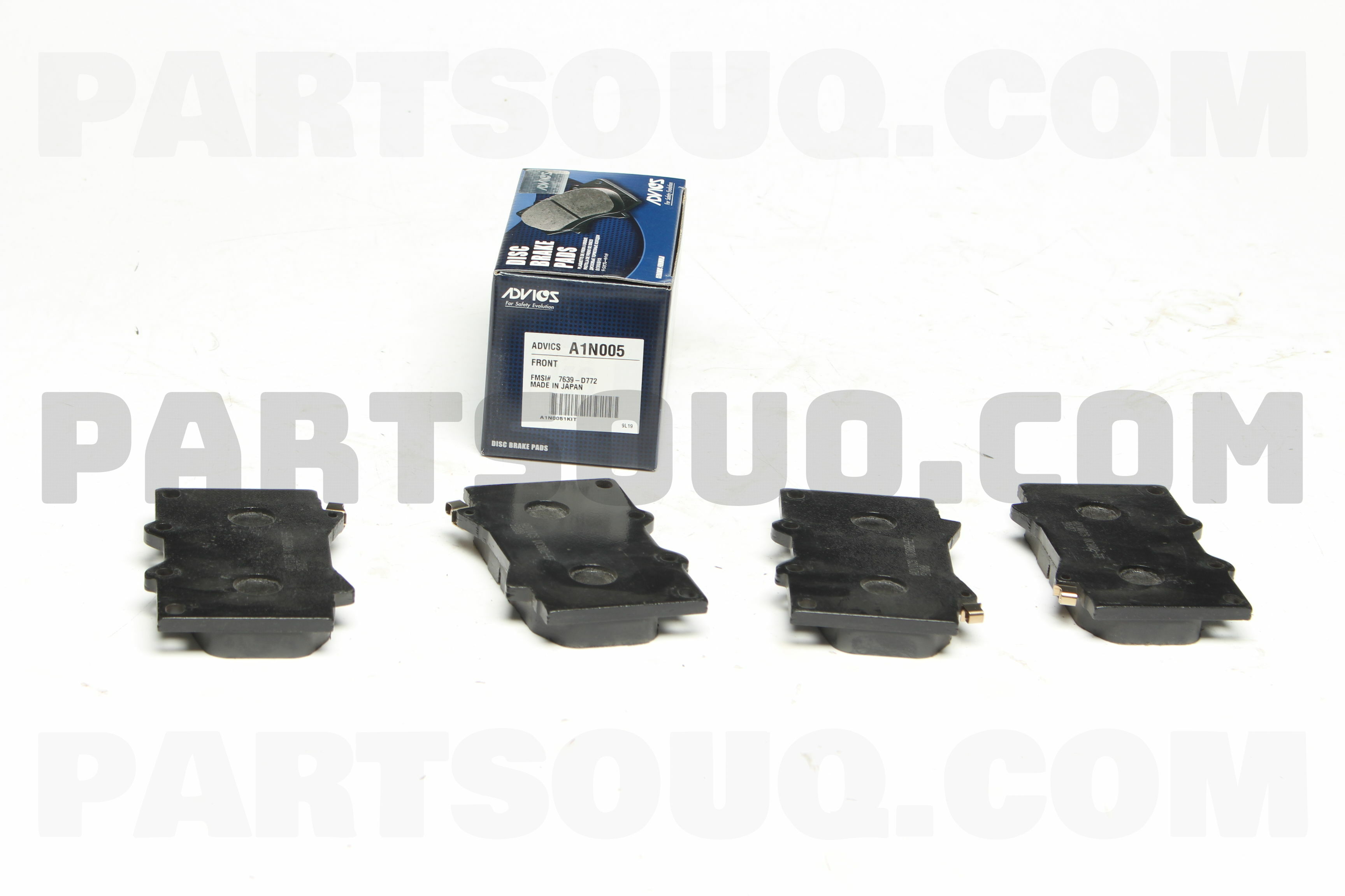 BRAKE PAD LAND CRUISER 2007 FR A1N005 | AISIN Parts | PartSouq BRAKE PAD LAND CRUISER 2007 FR A1N005 | AISIN Parts | PartSouq