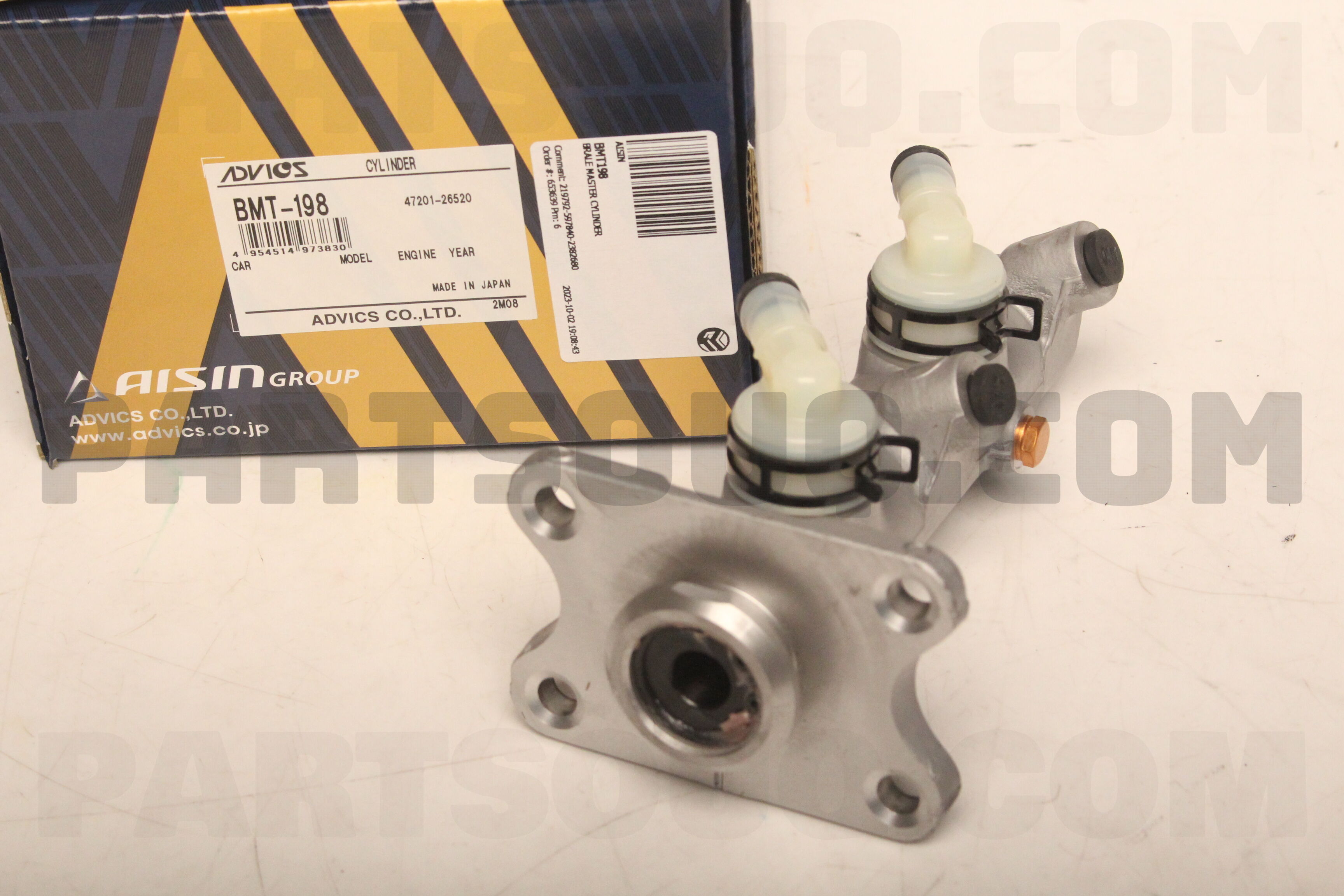 BRALE MASTER CYLINDER BMT198 | AISIN Parts | PartSouq
