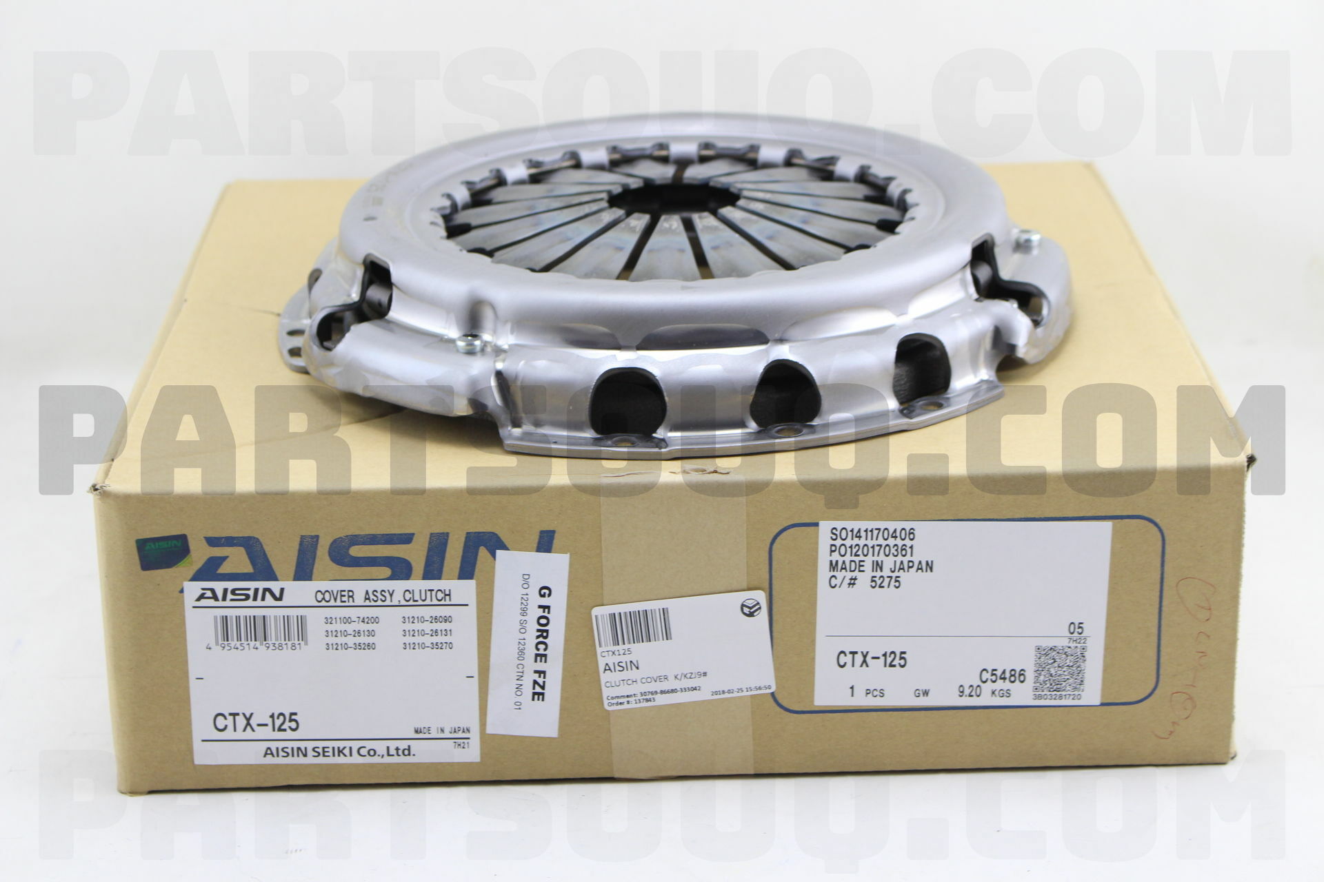 オリジナル  CLUTCH COVER PartSouq | Repuestos AISIN | CTX125 K/KZJ9# テープ・マスキングテープ