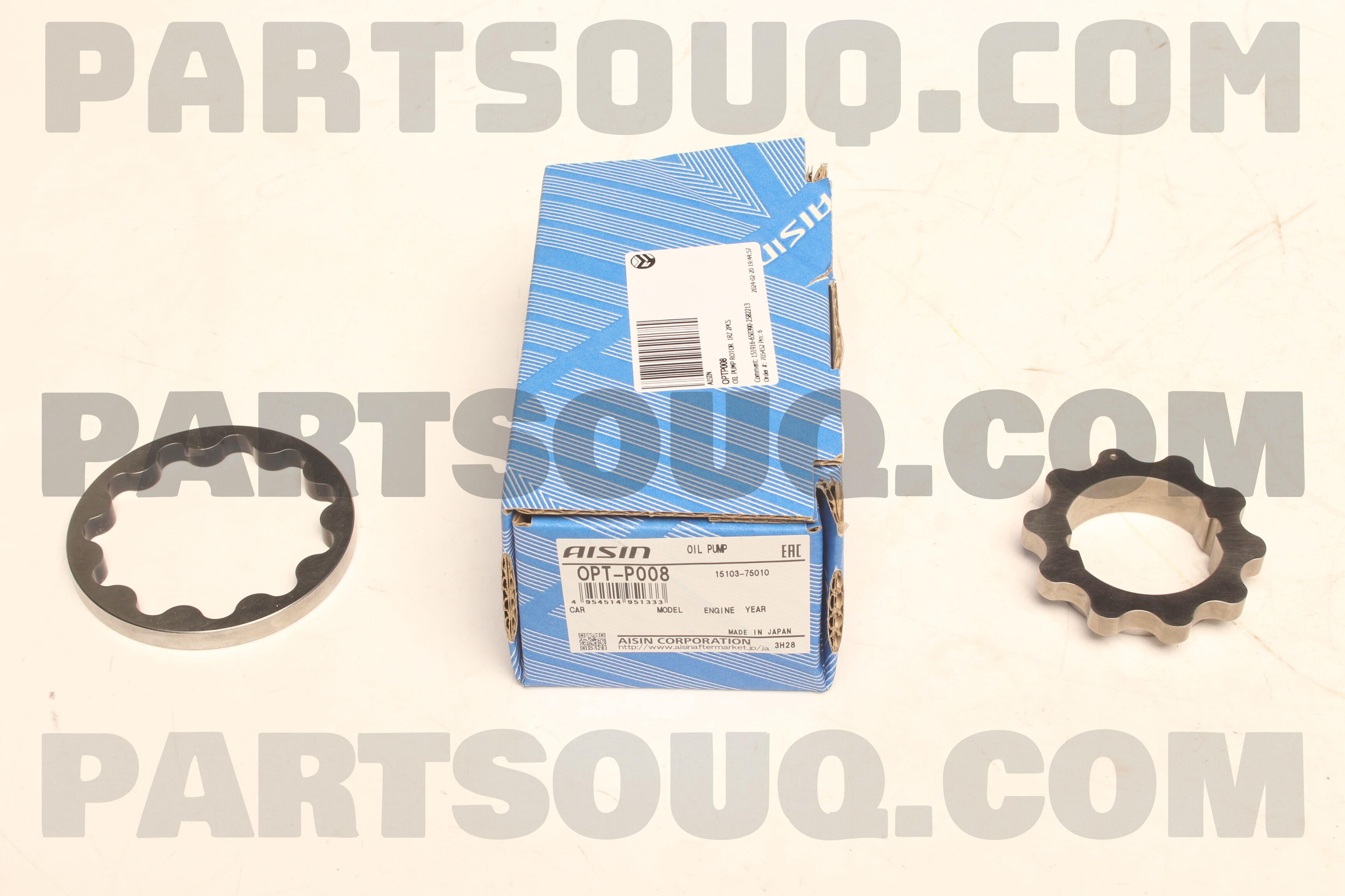 OIL PUMP ROTOR 1RZ 2PCS OPTP008 | AISIN Parts | PartSouq