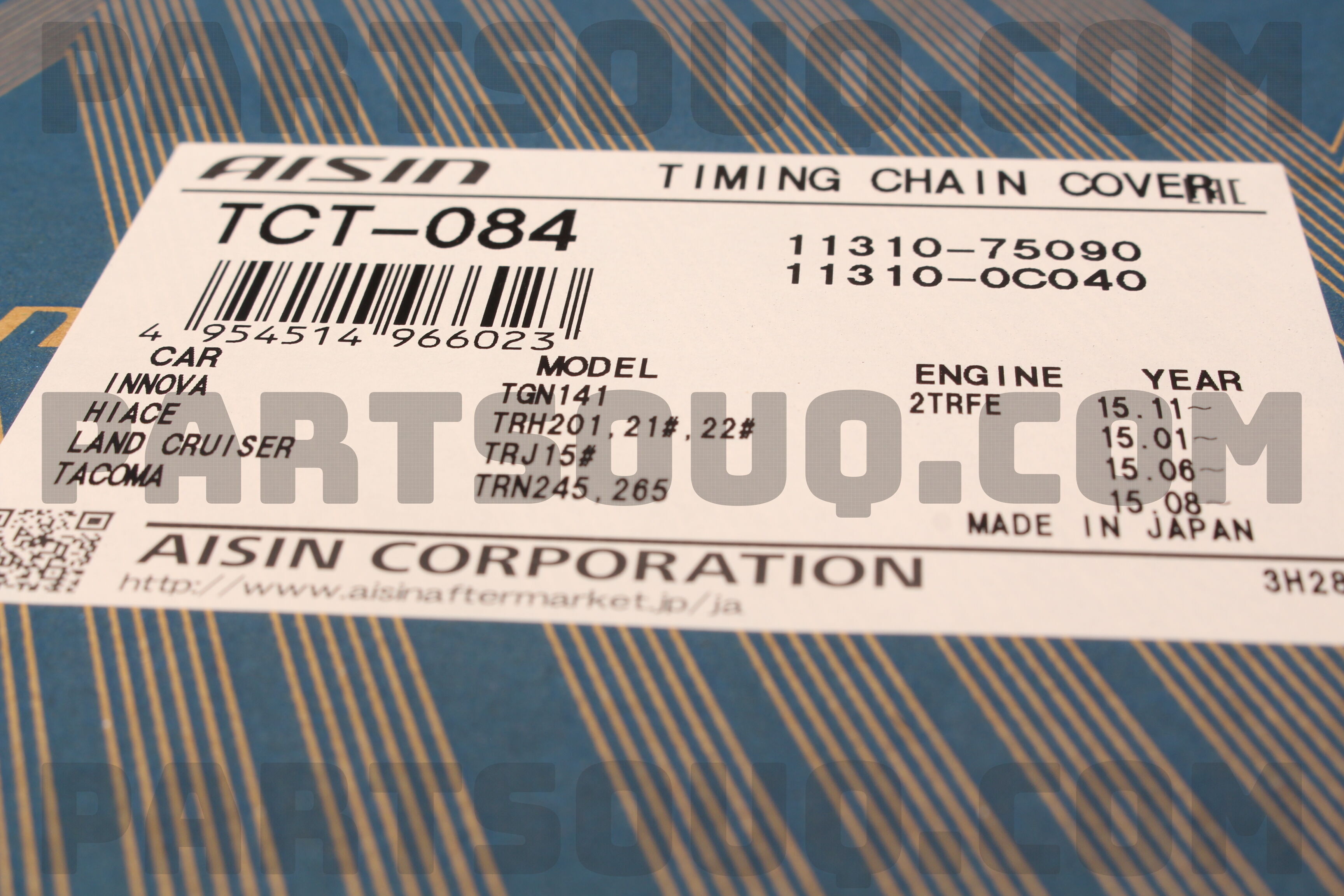 AISIN TCT-807 Engine Timing Cover For 11310-31060 11310-0P050
