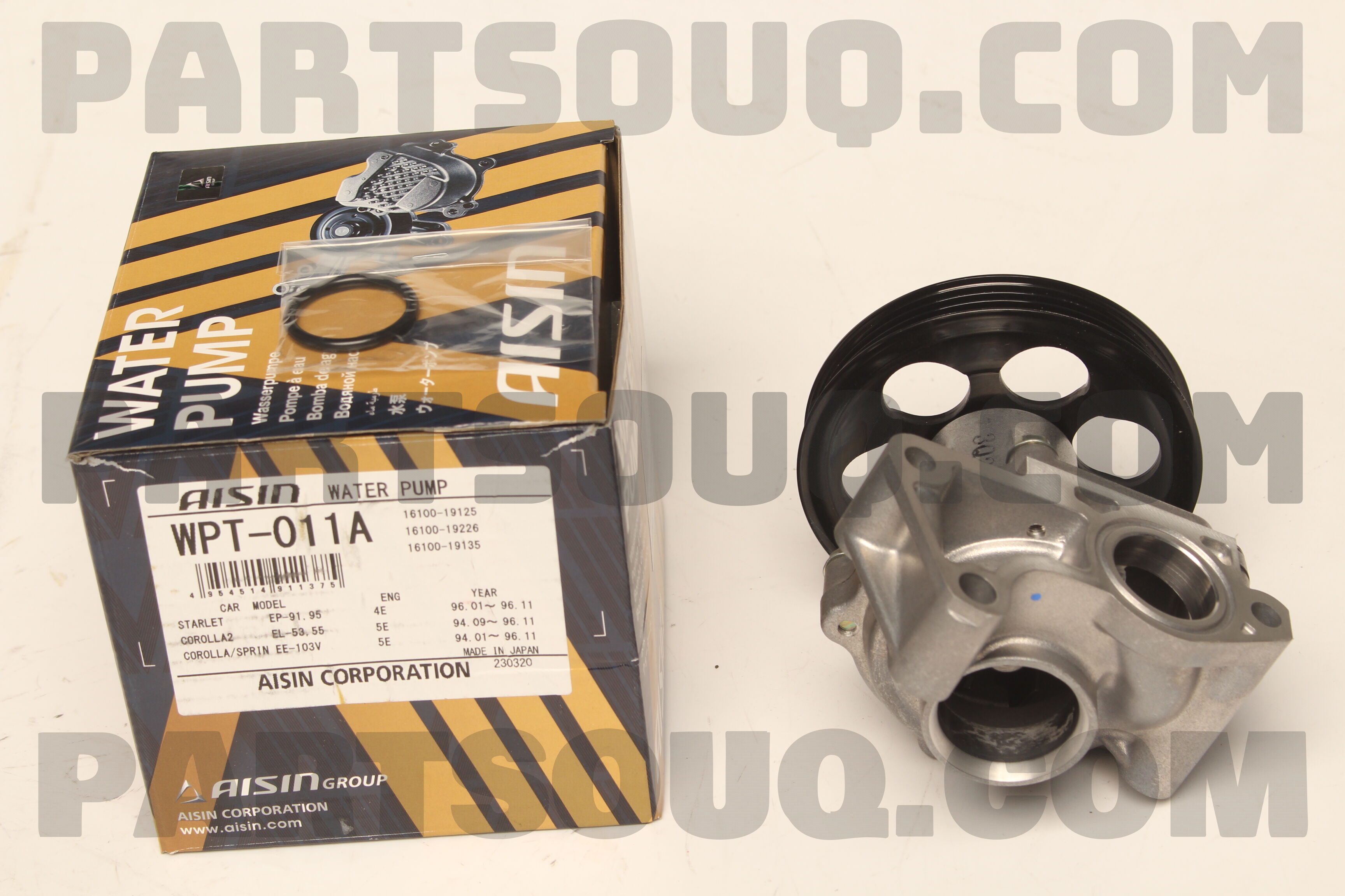 Genuine TOYOTA part 1610019295 Water Pump - Plenty.Parts