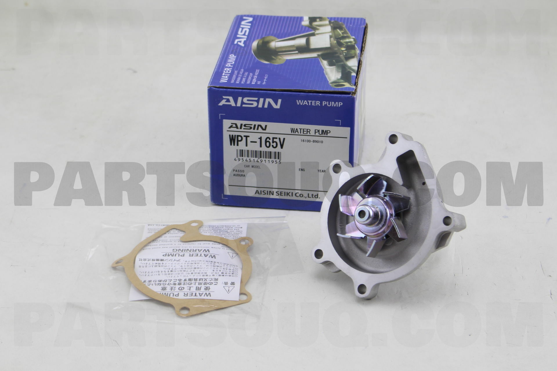 WATER PUMP 1SZ 1000 WPT165V | AISIN Parts | PartSouq