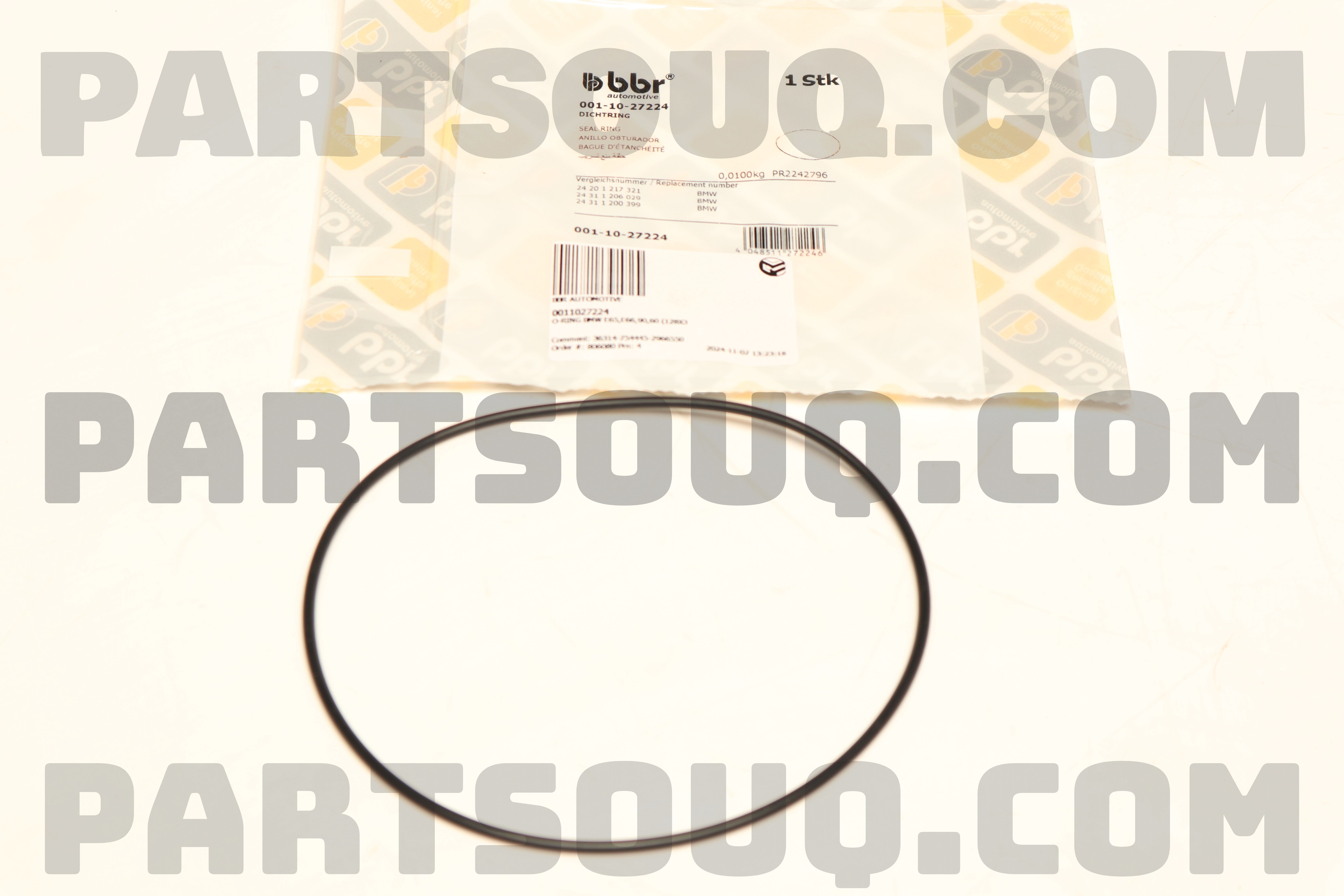 O-RING BMW E65,E66,90,60 (128X3) 0011027224 | BBR AUTOMOTIVE Parts ...
